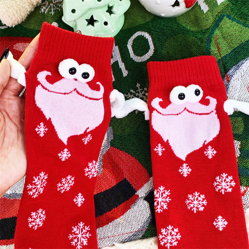 MagnetHug Cozy Socks – Warm Couple Socks with Magnetic Hands