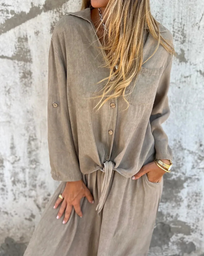 Gertrude | Conjunto Casual de Dos Piezas
