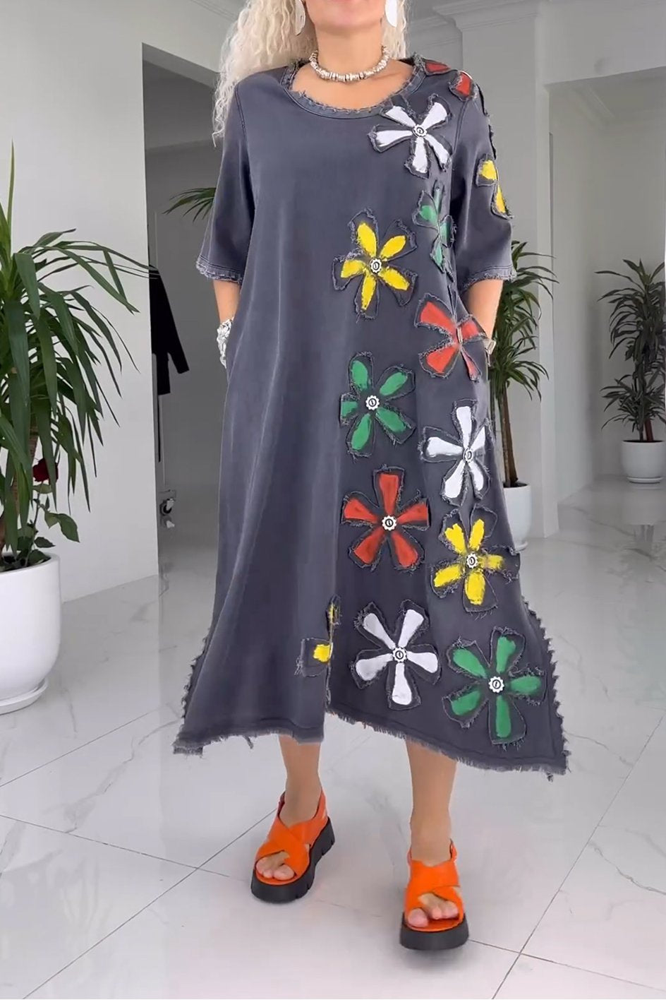 Lauren | Vestido ligero con patrones florales