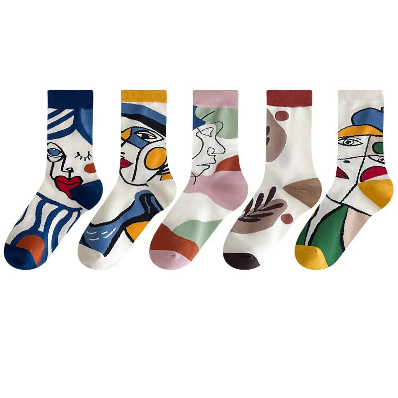 Calcetines Abstractos Casuales Nova 1+1 Gratis