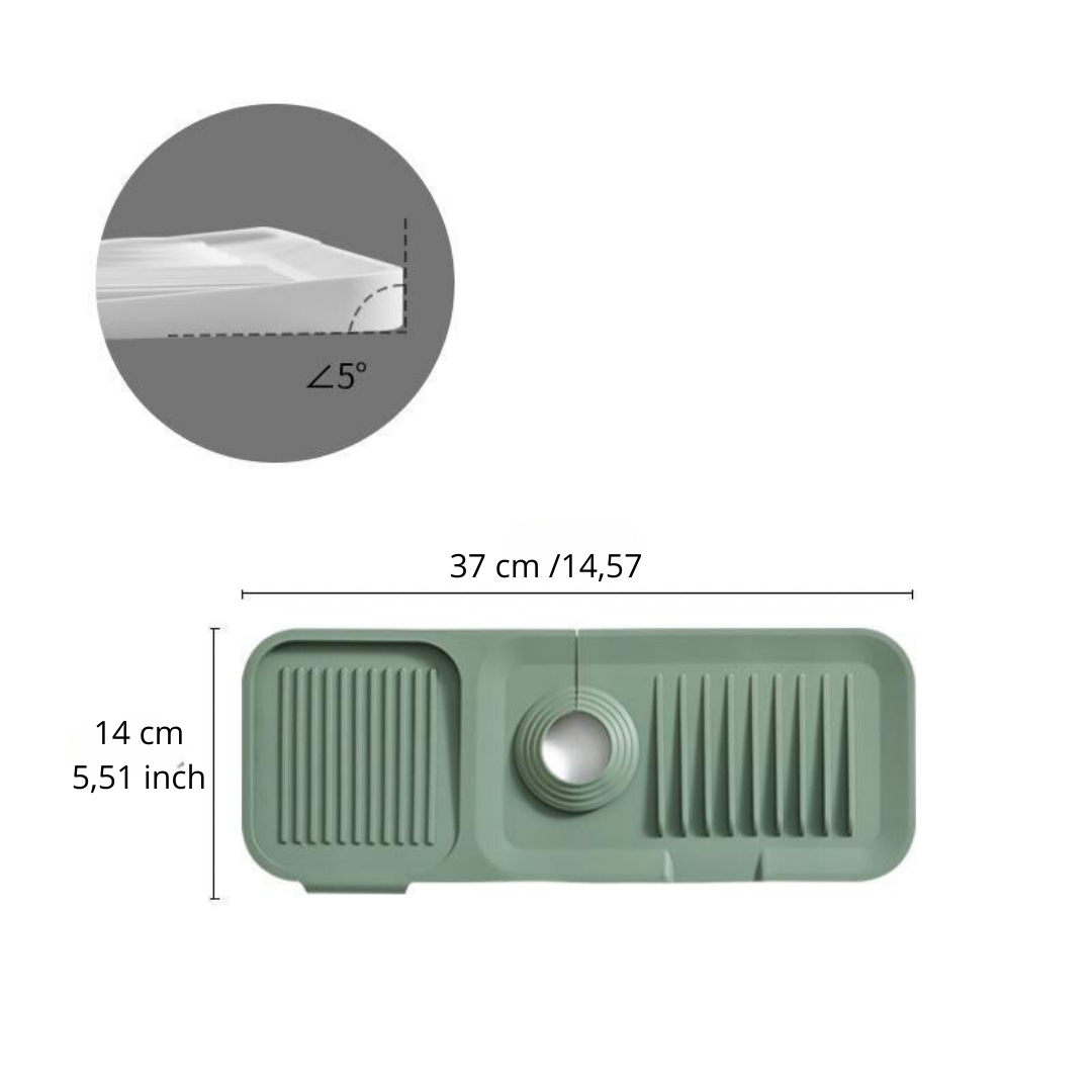 DryEase™ Tapete de Secado de Silicona: Secado Rápido y Seguro