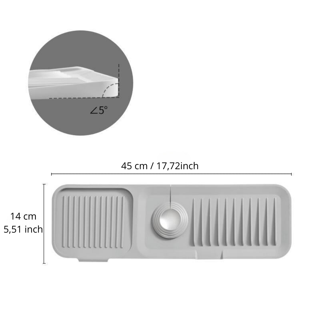 DryEase™ Tapete de Secado de Silicona: Secado Rápido y Seguro