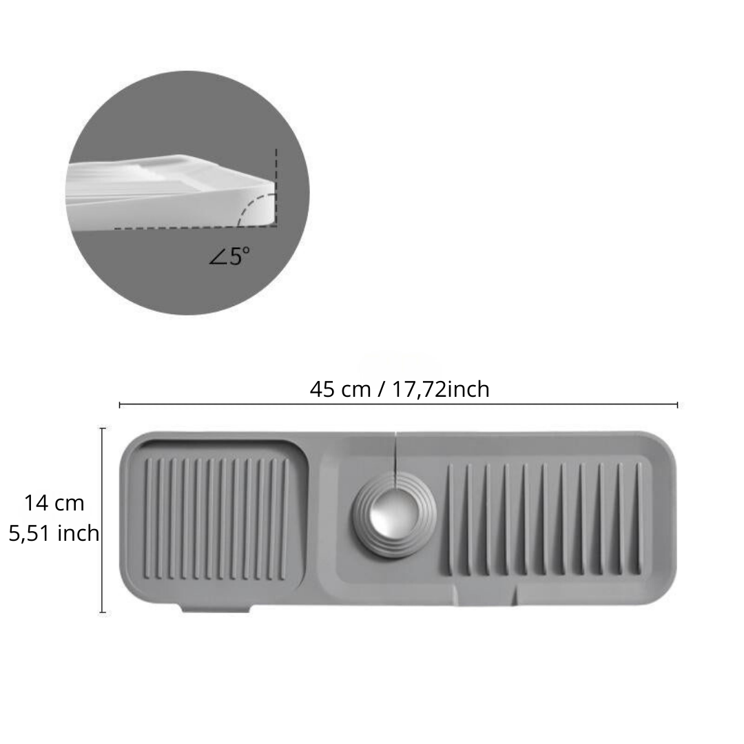 DryEase™ Tapete de Secado de Silicona: Secado Rápido y Seguro