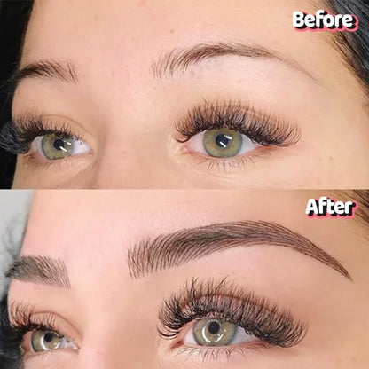 Sello y Cepillo para Cejas con Línea de Cabello 4D (1+1 GRATIS)