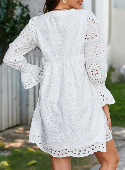 Kirelle - Vestido falda transpirable con escote en V
