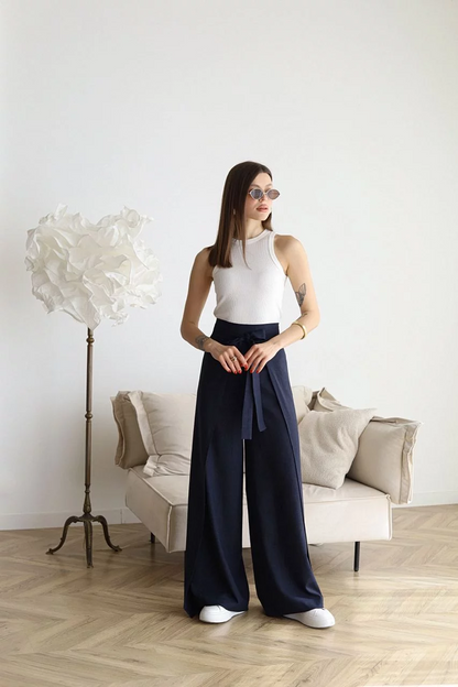 Pantalones fluidos para mujer | Pantalones de mujer primavera-verano | Ariane