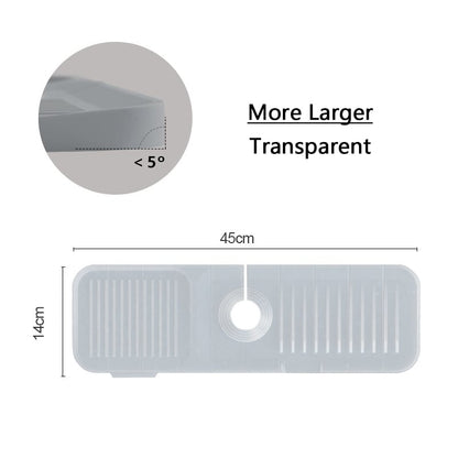 Protector contra salpicaduras AquaShield para fregadero | Protector de silicona para fregadero de cocina