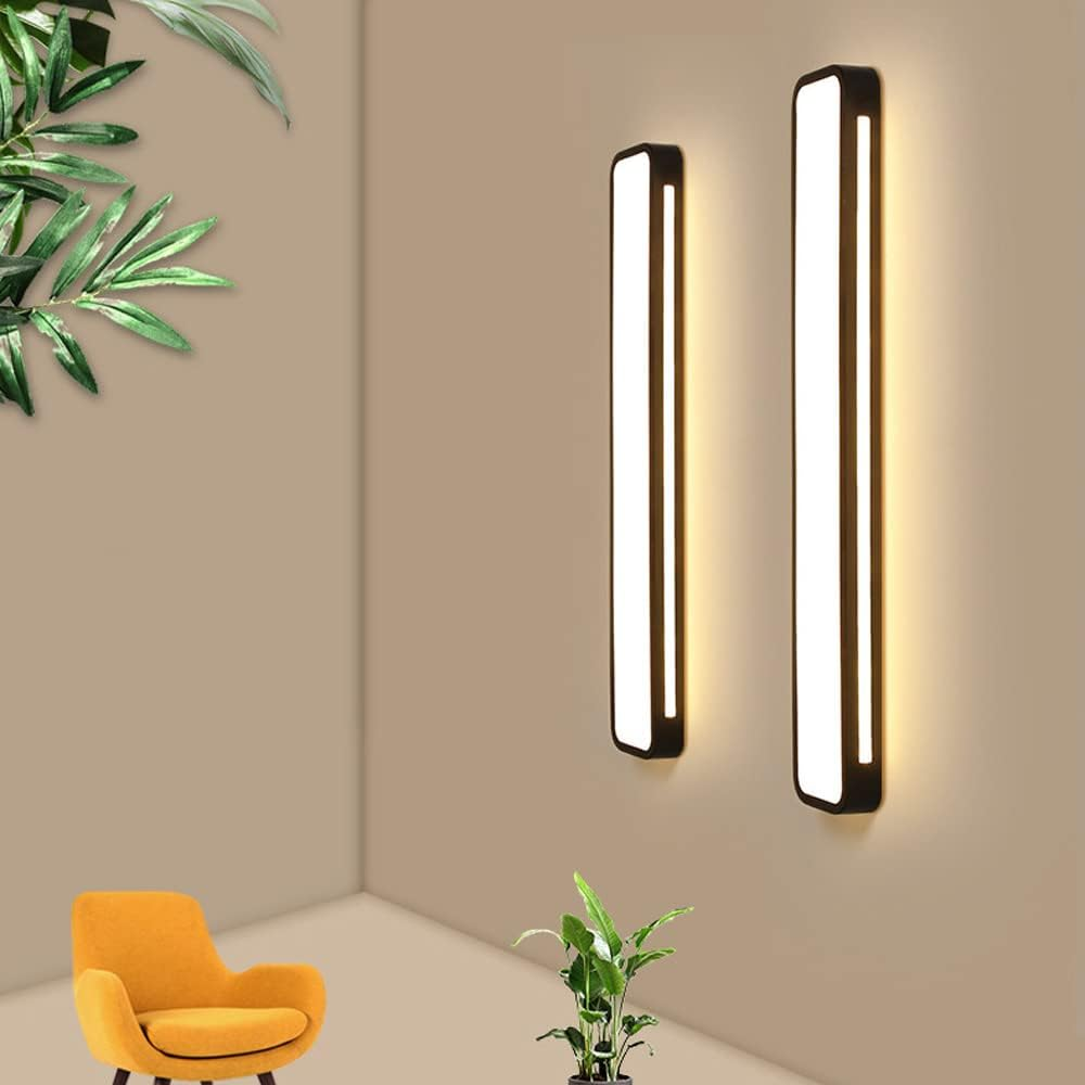 Lámpara de techo LED larga minimalista nórdica