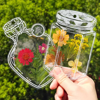Transparent DIY Stickers (20+20 Free)