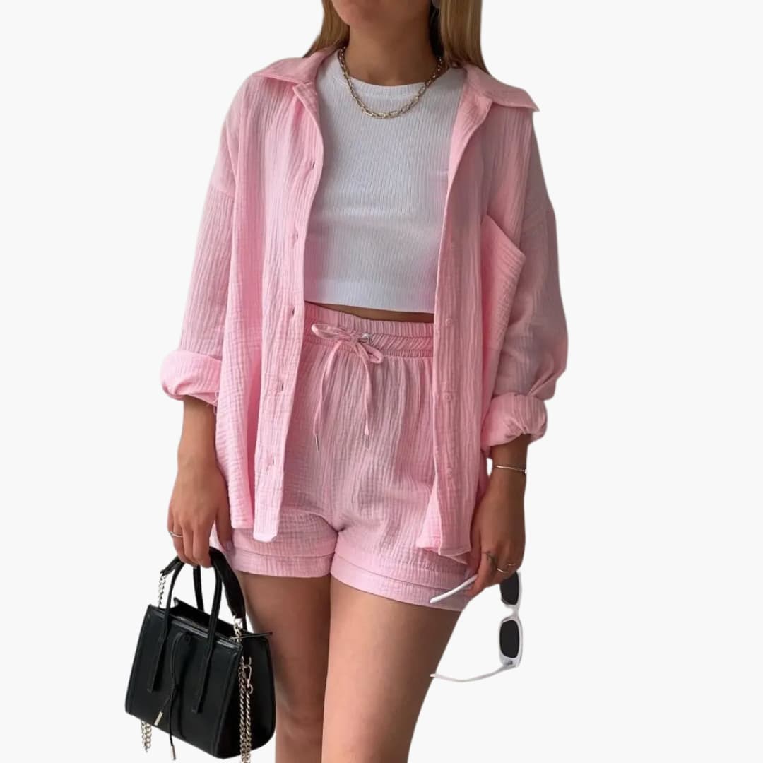 Conjunto cómodo Victoria de 2 piezas