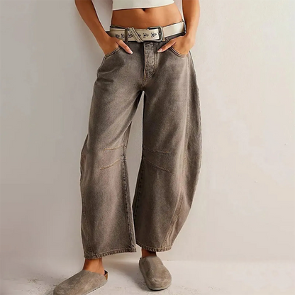 Mariann | Jeans a gamba larga eleganti per tutti i giorni 