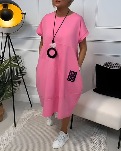Cleo - Vestido elegante de manga corta