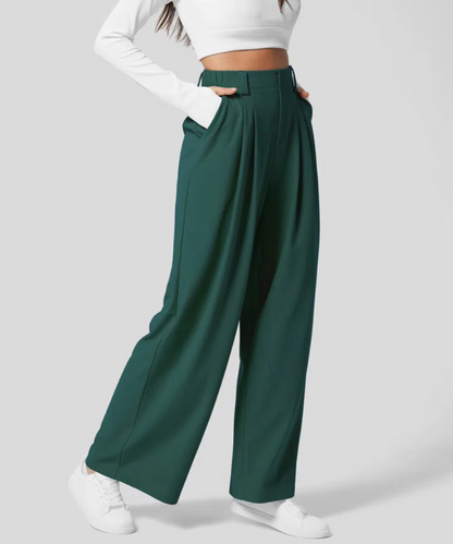 ALDEN™ - Elegantes pantalones de cintura alta