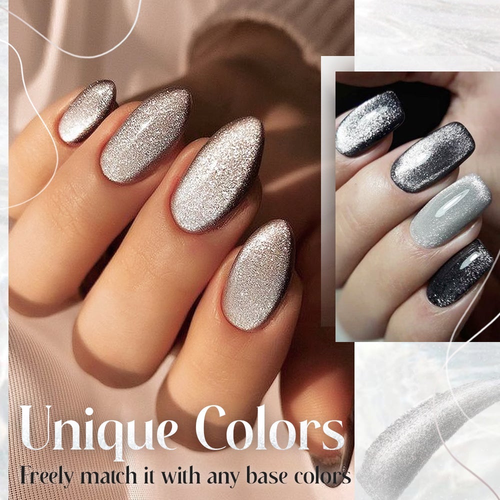 GalaxyGlow Pro™ - Crea efectos de uñas 3D impresionantes que cambian de color con la luz