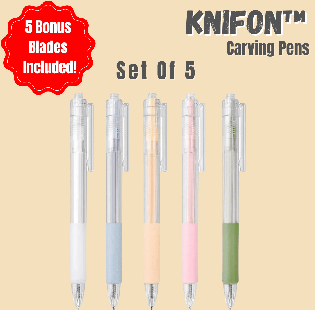 Knifon Magic Carving Pens Set Of 5