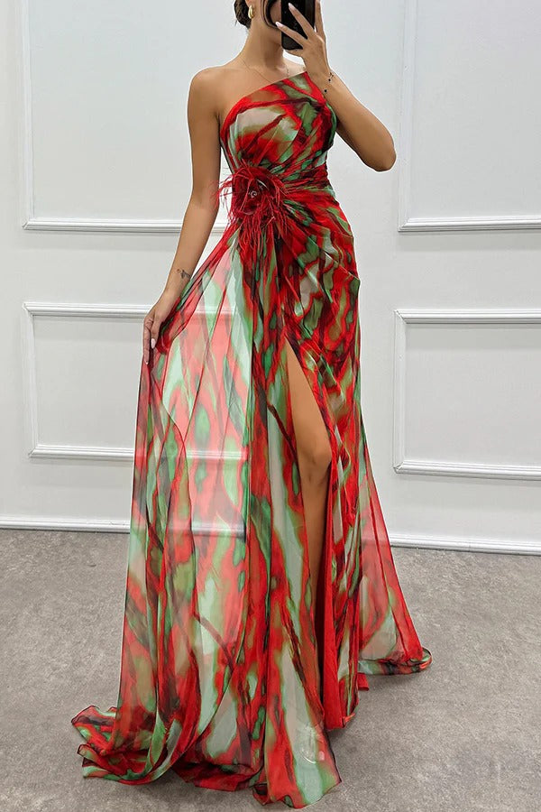 Elena | Vestido Maxi Vibrante