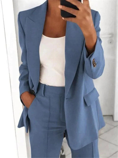 Conjunto completo Eva con blazer y pantalones