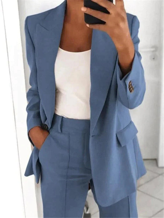 Conjunto completo Eva con blazer y pantalones
