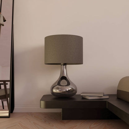 Bedside Lamps Modern Dual Bulb Metal Design
