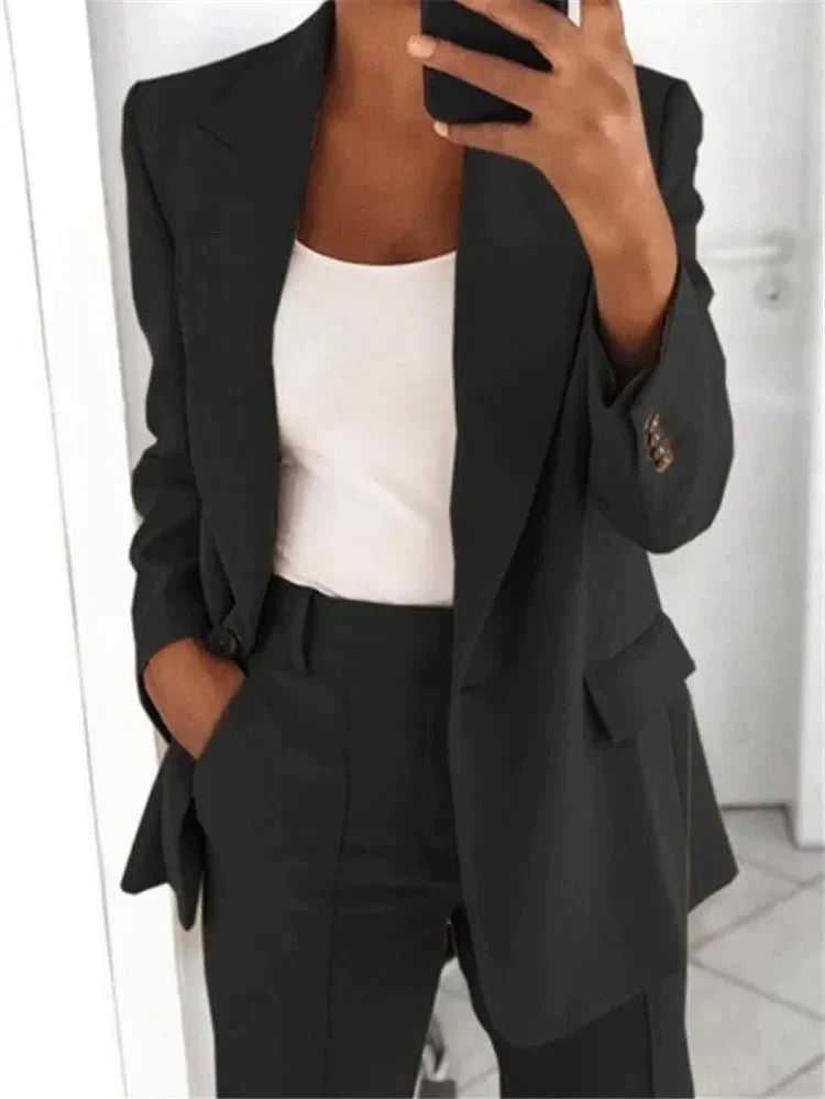 Conjunto completo Eva con blazer y pantalones