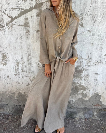 Gertrude | Conjunto Casual de Dos Piezas