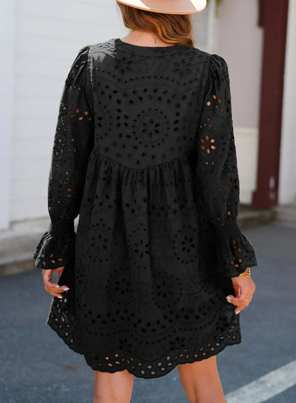Kirelle - Vestido falda transpirable con escote en V