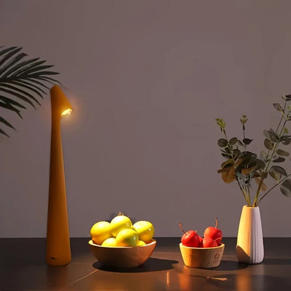 Lámpara de mesa moderna LED inalámbrica con control táctil