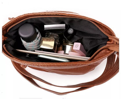 Bolso de Hombro de Cuero - Idelle