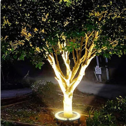 Anillo de iluminación exterior para iluminación de árboles