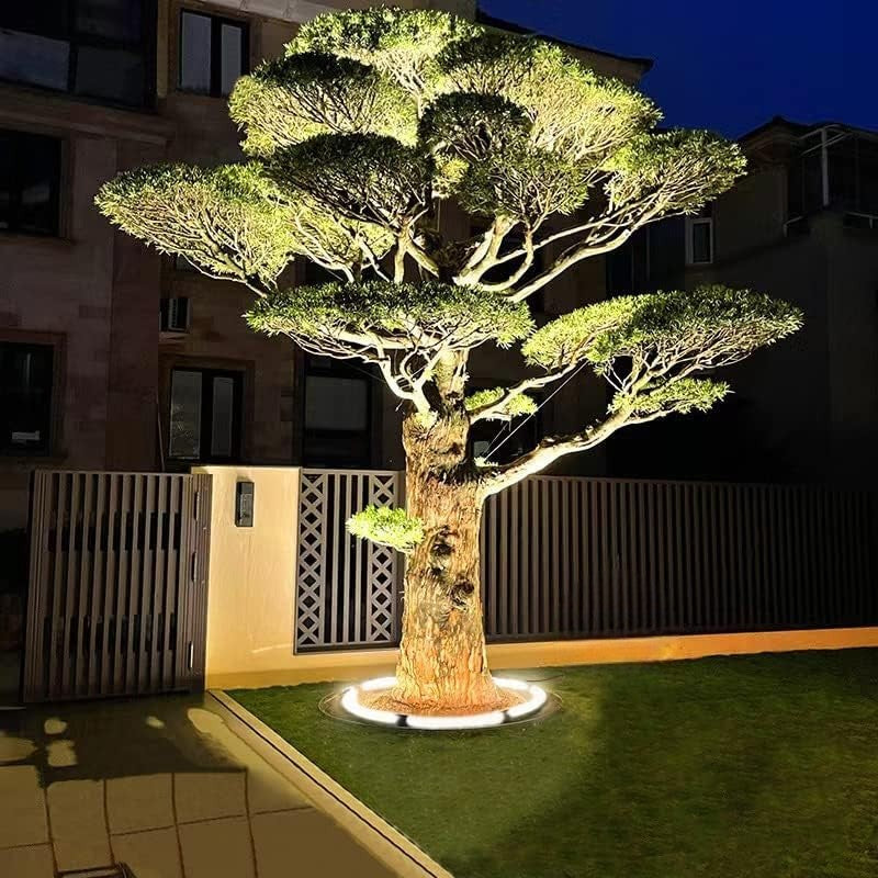 Anillo de iluminación exterior para iluminación de árboles