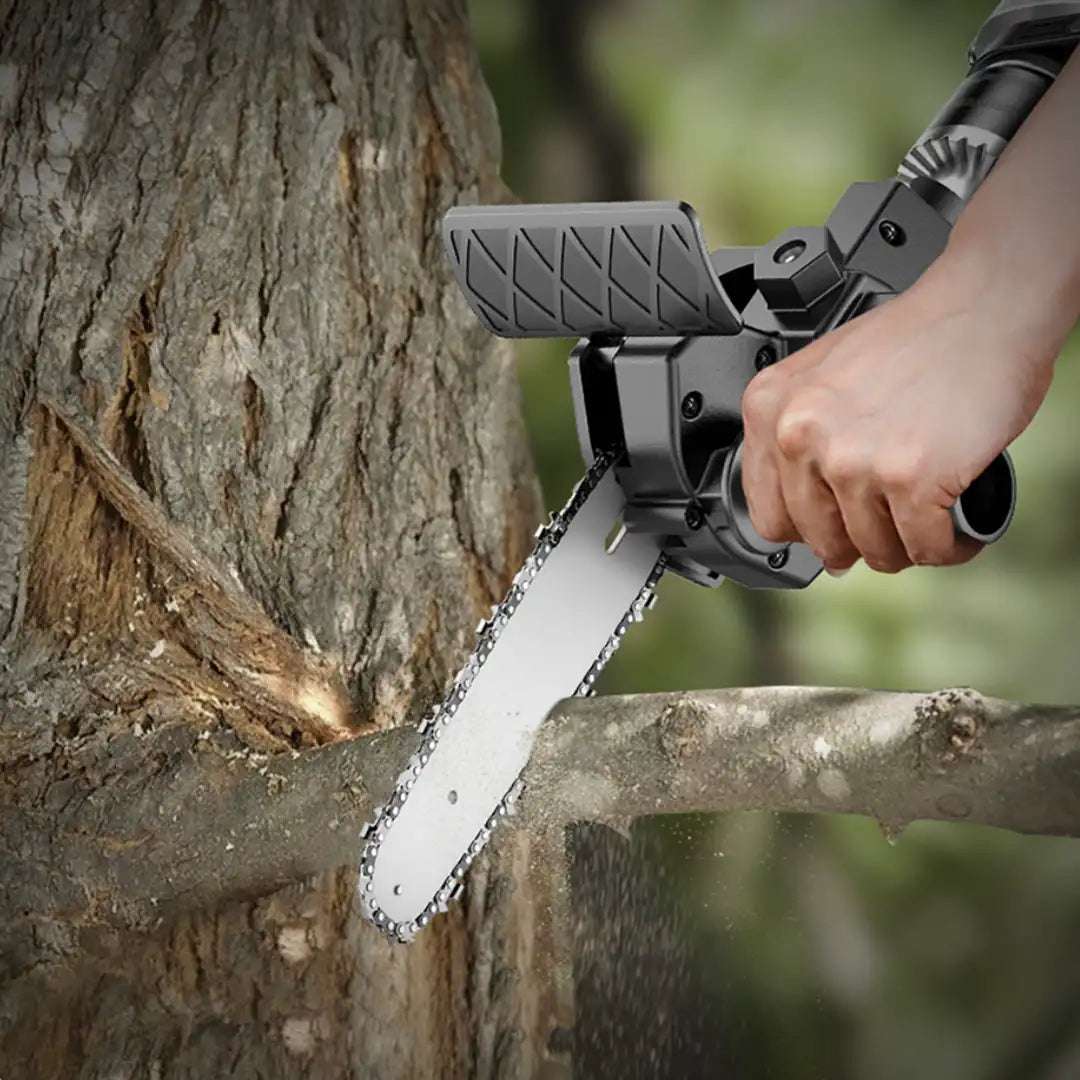 ChainMaster Pro - Transform Your Drill Into a Powerful Chainsaw