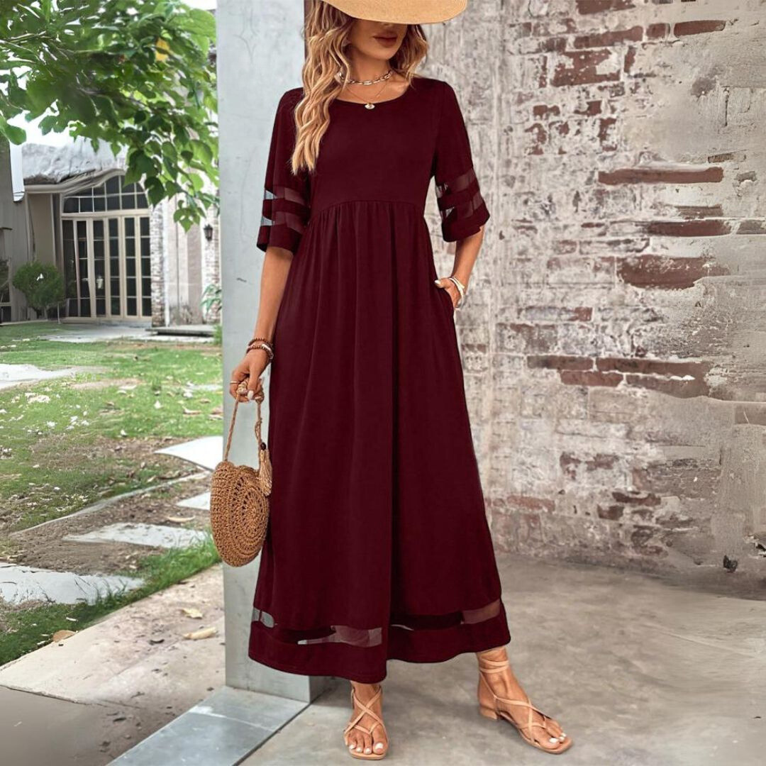 Lily - Vestido elegante con cobertura para el abdomen