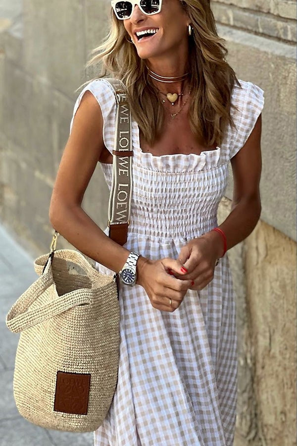Gracie | Vestido de verano elegante a cuadros