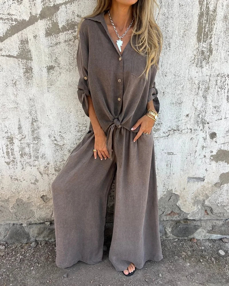 Gertrude | Conjunto Casual de Dos Piezas