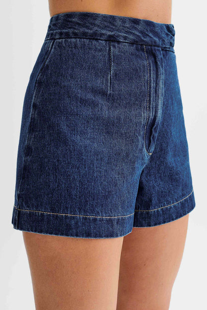 Luca™ | Conjunto de chaleco y shorts de mezclilla – Casual y a la moda para uso diario