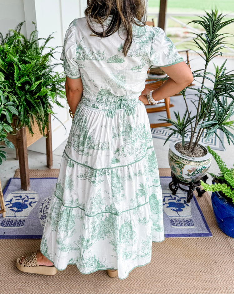 Eliza | Maxi clásico de toile