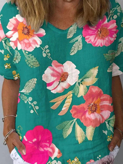 Maylee | Blusa Floral Atemporal