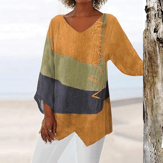 Sharon | Blusa de manga larga cómoda para el día a día