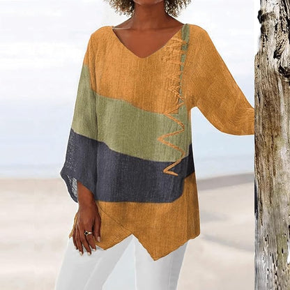 Sharon | Blusa de manga larga cómoda para el día a día