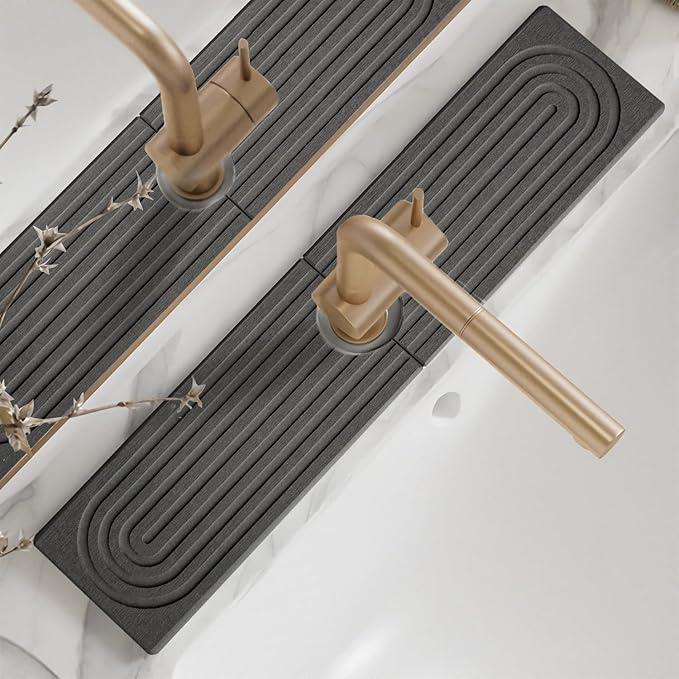SinkSaver Pro™ Tapete de piedra superabsorbente