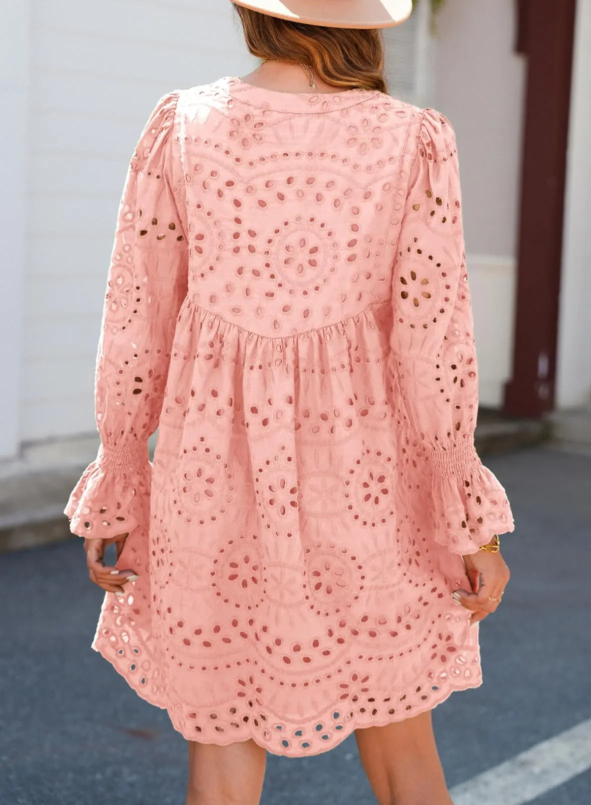 Kirelle - Vestido falda transpirable con escote en V