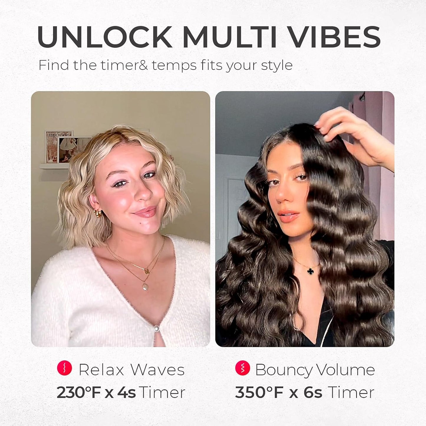 WaveCurl Elite - Effortless Beach Waves in 3 Minutes Flat