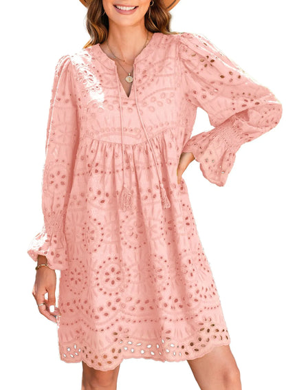 Kirelle - Vestido falda transpirable con escote en V