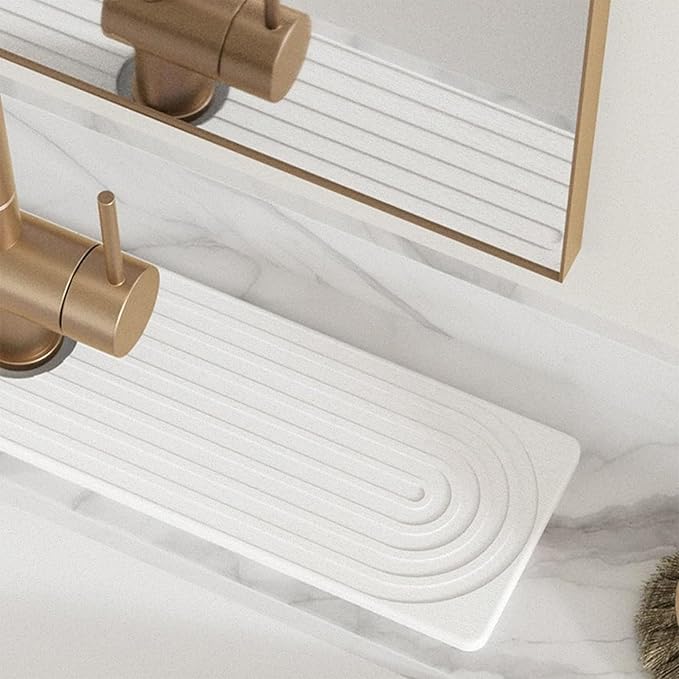 SinkSaver Pro™ Tapete de piedra superabsorbente