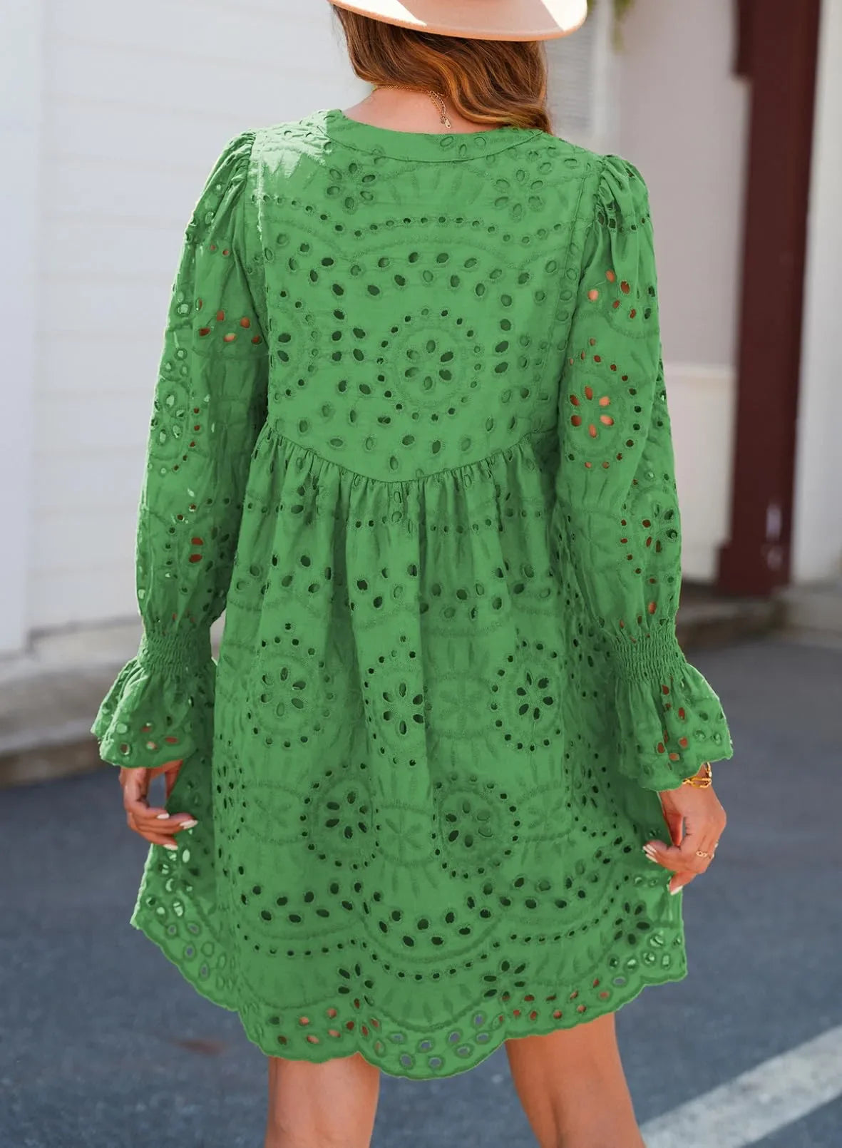 Kirelle - Vestido falda transpirable con escote en V