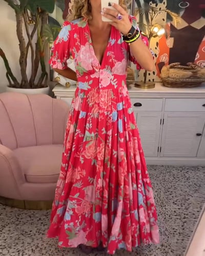 Izara | Vestido Maxi Soft Grace con Silueta Fluida
