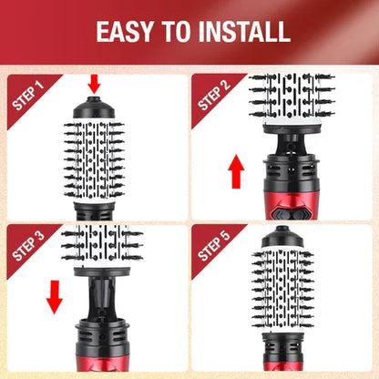 LuxeWave™ - Cepillo Secador de Pelo Profesional para Estilizar