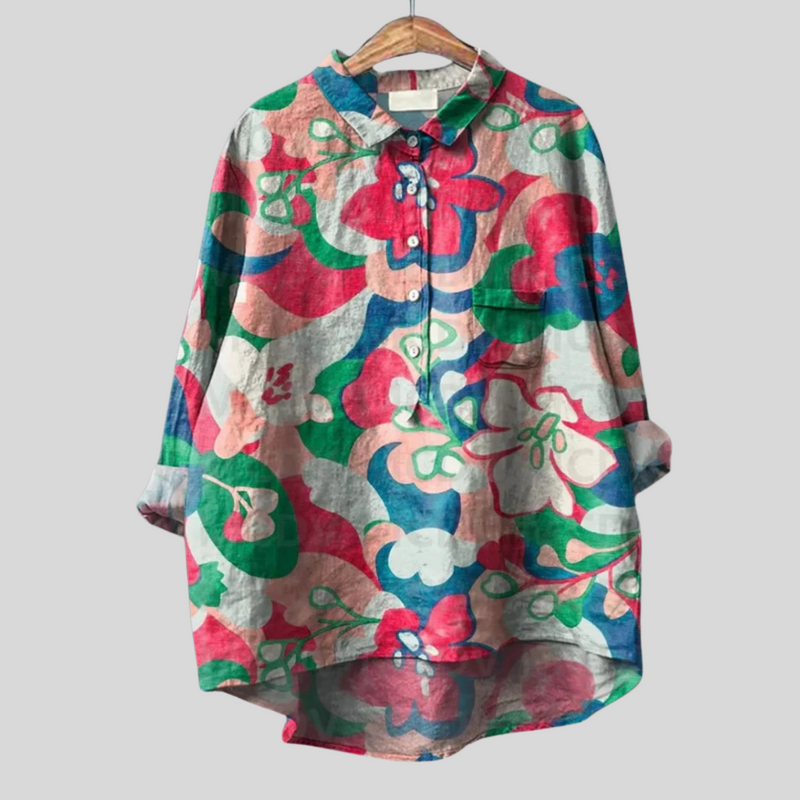 Zaida | Vintage Floral Blouse