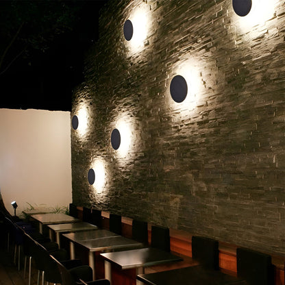 Garden Lights Solar Powered LED Ground Discs