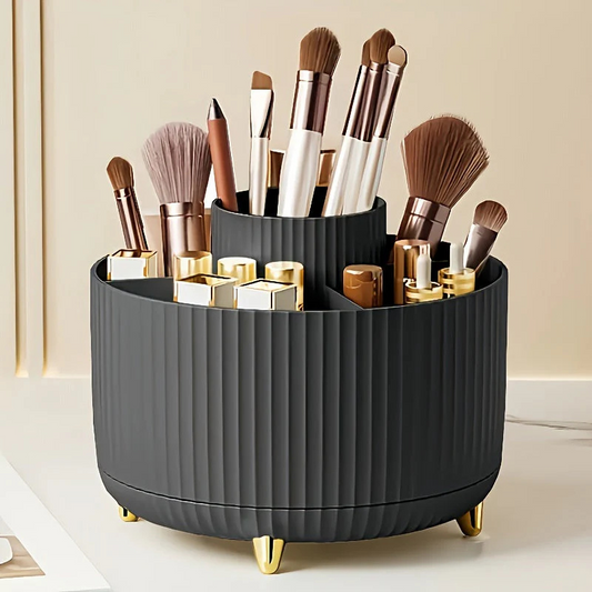 Organizador de Maquillaje | Estante de Almacenamiento Giratorio 360° para Tocador
